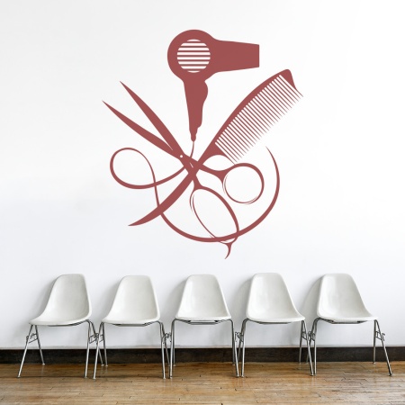 Sticker Frizerie (instrumente) - Img 2
