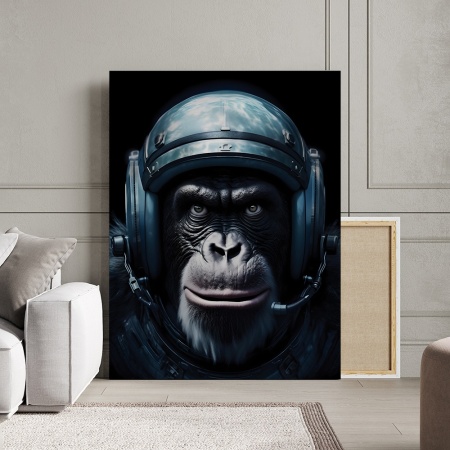 Tablou Animale Fantastice - Astro Monkey - Img 2