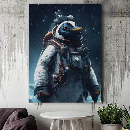 Tablou Animale Fantastice - Explorer Penguin - Img 2