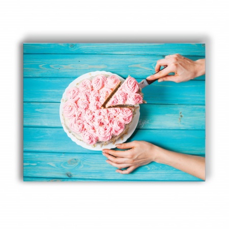 Tablou Bucatarie - Pink Cake - Img 3