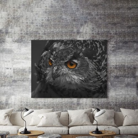 Tablou Canvas Black Owl - Img 4