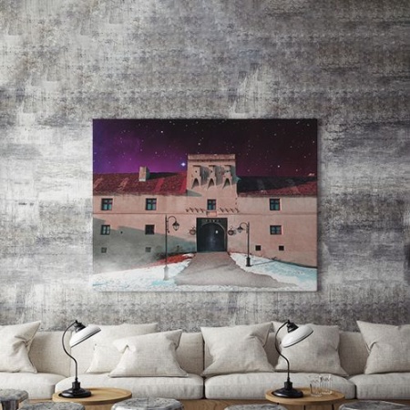 Tablou Canvas Cer Instelat Deasupra Sibiului - Img 4