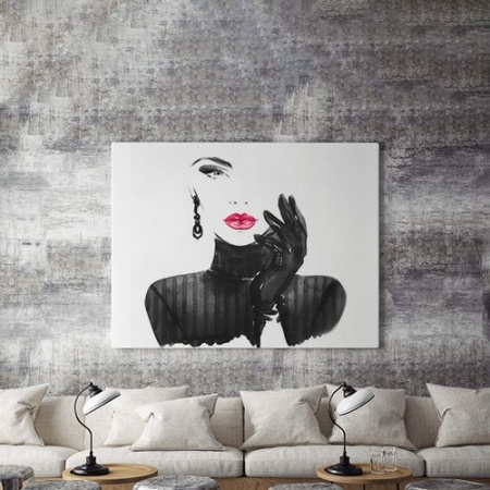 Tablou Canvas Dark Lady - Img 4