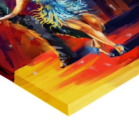Tablou Canvas Efect Pictura - Dans Salsa - Img 3