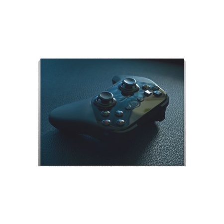 Tablou Canvas Joystick Albastru - Img 2