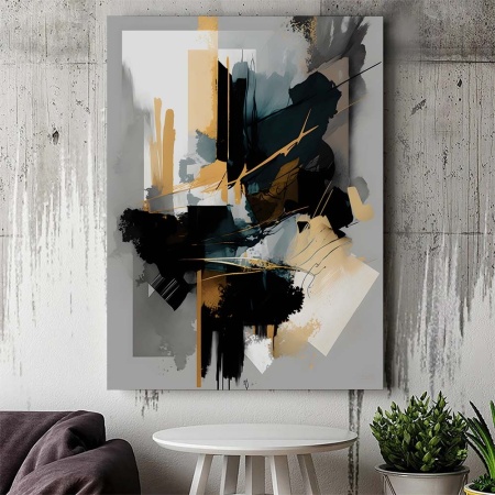 Tablou Canvas Modern Abstract - Abstract modern painting - Img 2