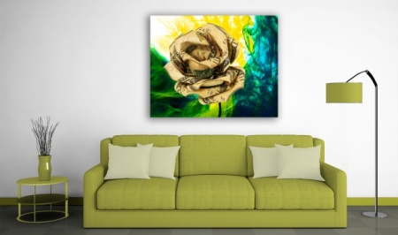 Tablou Canvas Motivational - Lucky Flower - Img 2