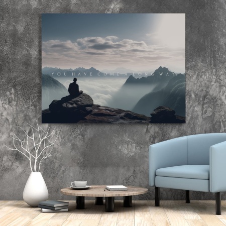 Tablou Canvas Motivational - You have come a long way - Img 4