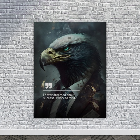 Tablou Canvas Personalizat - Business Animals - Eagle - Img 4
