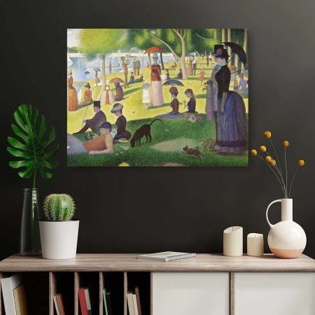 Tablou Canvas "Sunday Afternoon on the Island of Grande Jatte" - Img 3