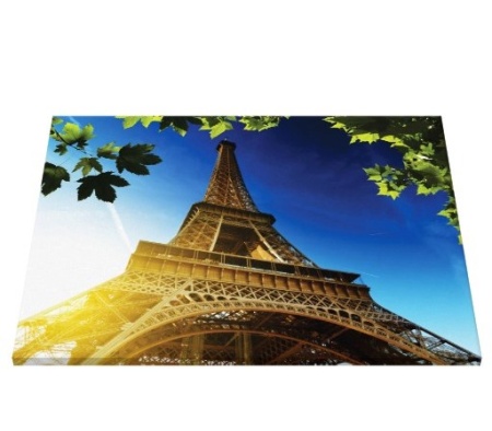 Tablou Canvas - Turnul Eiffel vazut de jos - Img 2