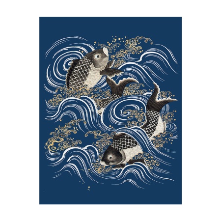 Tablou Fish (Japanese painting) - Img 3