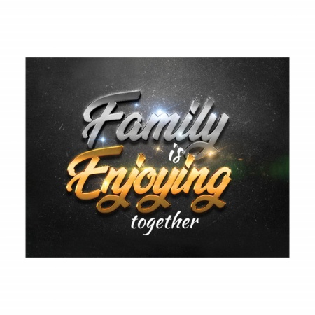 Tablou Motivational - Family is enjoying together - Img 3