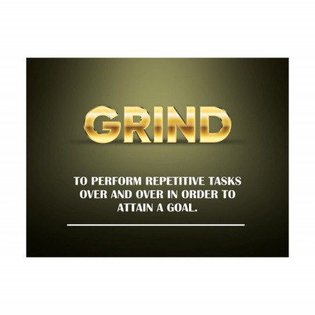 Tablou Motivational - Grind - Img 3
