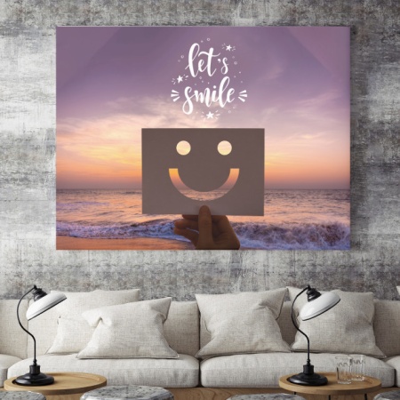 Tablou Motivational - Let's Smile! - Img 4