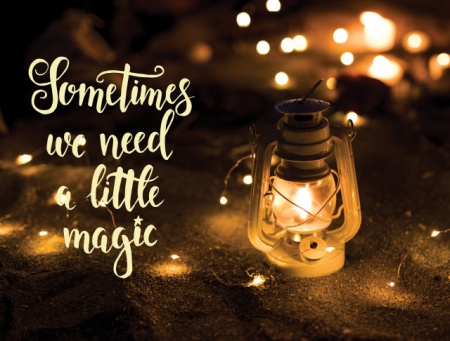Tablou Motivational - Sometimes We Need A Bit Of Magic - Img 4