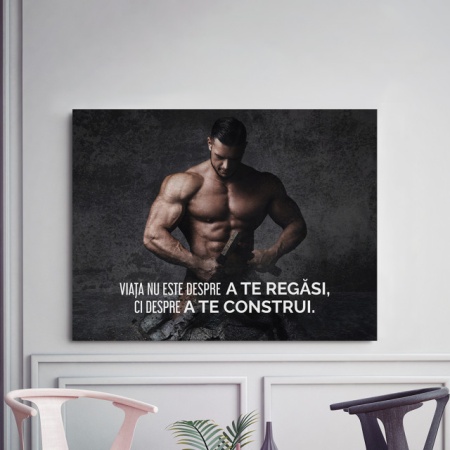 Tablou Motivational - Viata Nu Este Despre A Te Regasi - Img 4