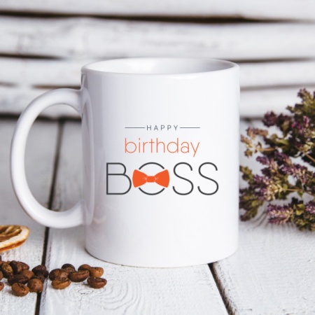 Cana cu Mesaj Happy Birthday Boss - Img 4
