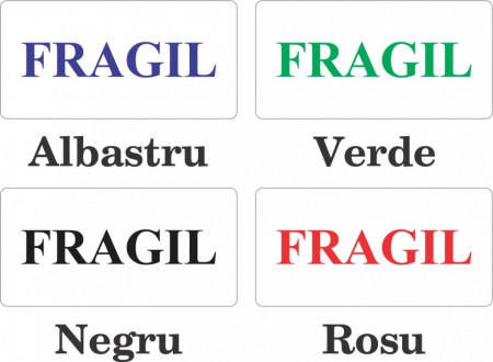 Etichete personalizate cu FRAGIL, 100 buc, PVC, rezistente la apa - Img 4