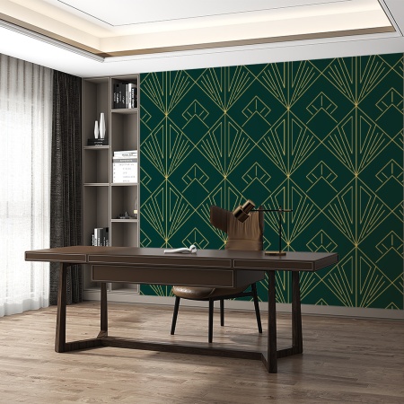 Fototapet - Golden art deco 5 (FTD1000307) - Img 2