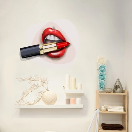 Mouth and lipstick - Img 3