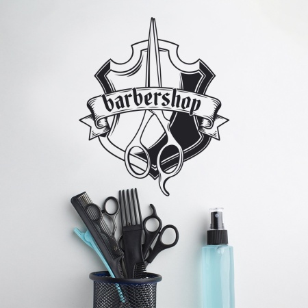 Sticker Barbershop (blazon) - Img 3