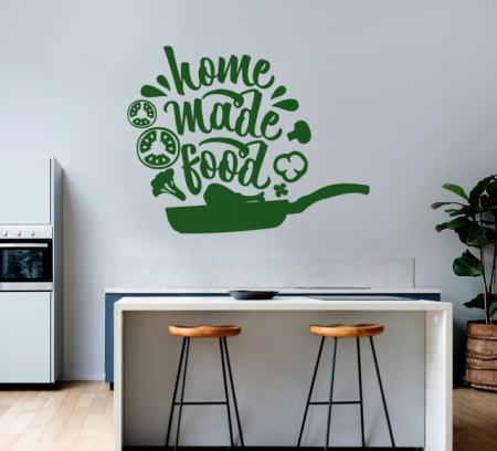 Sticker Bucatarie - Home made food (pan) - Img 3
