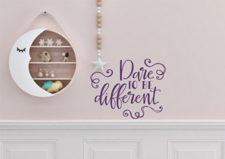 Sticker De Perete Dare To Be Different