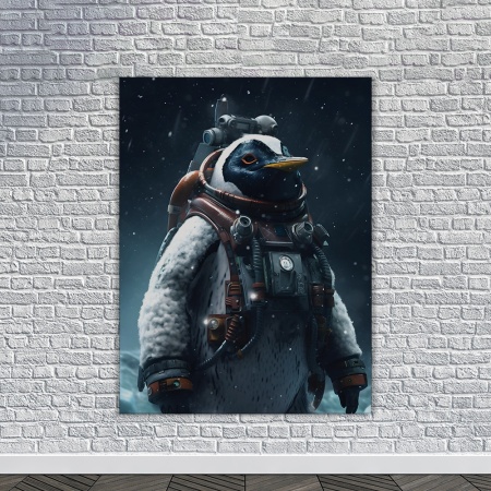Tablou Animale Fantastice - Explorer Penguin - Img 3