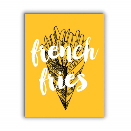 Tablou Bucatarie - French Fries - Img 2