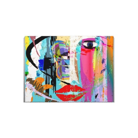 Tablou Canvas Abstract Face - Img 3