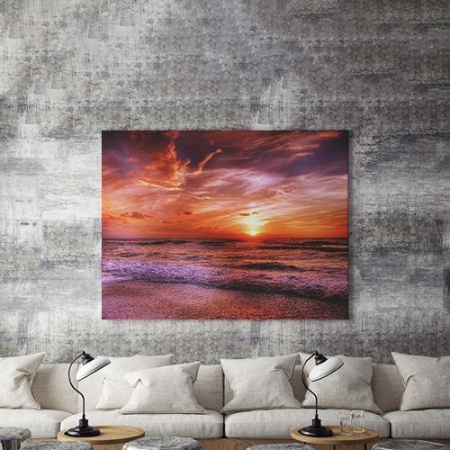 Tablou Canvas Apus Violet - Img 4