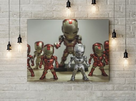 Tablou Canvas Iron Men Army