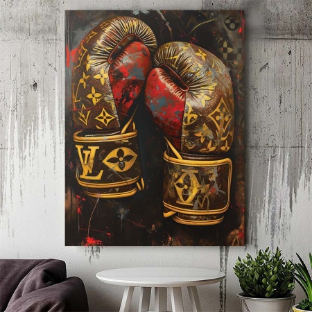 Tablou Canvas - Luxury Boxing Gloves - Img 3