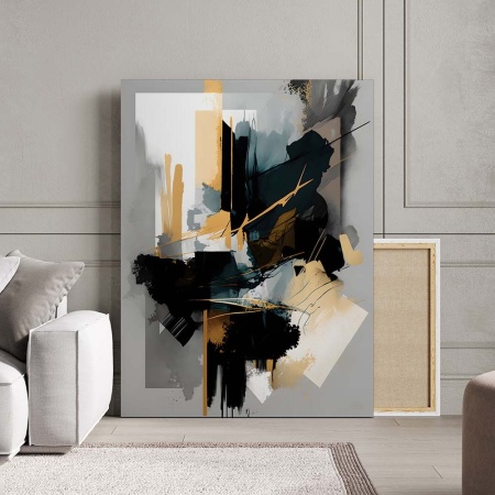 Tablou Canvas Modern Abstract - Abstract modern painting - Img 3