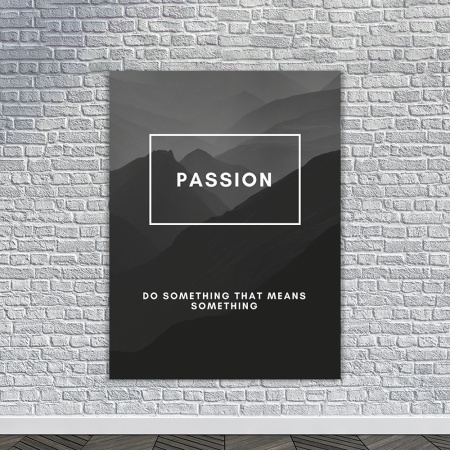 Tablou Canvas Motivational - Passion (definition) - Img 2