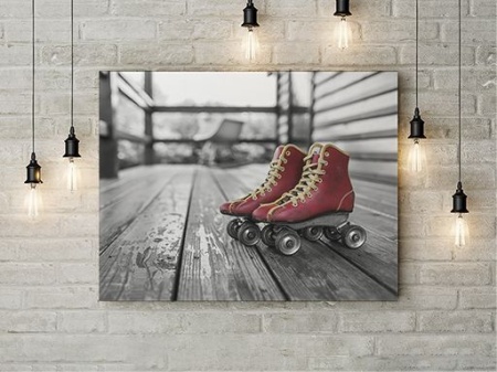 Tablou Canvas Patine Cu Rotile - Img 2