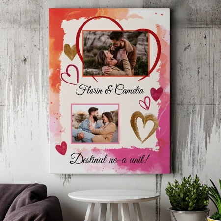 Tablou Canvas Personalizat - Destinul ne-a unit - Img 3