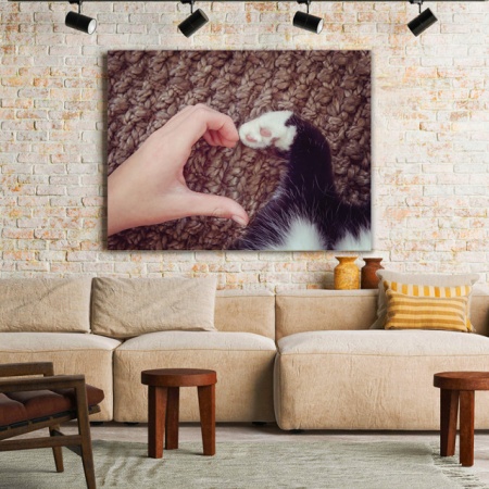 Tablou Canvas Unconditional Love (For Pets)