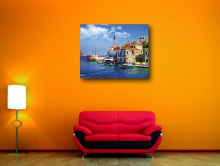 Tablou Canvas - Yahturi in port - Img 5