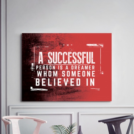 Tablou Motivational - A Successful Person - Img 3