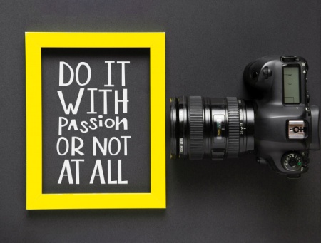 Tablou Motivational - Do It With Passion Or Not At All - Img 3