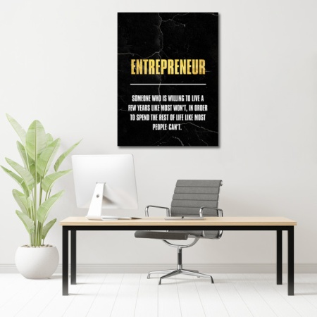 Tablou Motivational - Entrepreneur (definition) - Img 4