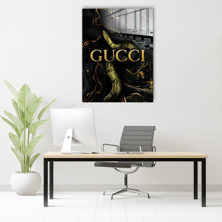 Tablou Motivational - GUCCI Snake - Img 6