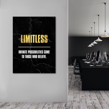 Tablou Motivational - Limitless - Img 4