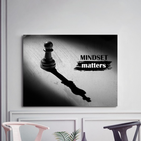 Tablou Motivational - Mindset Matters - Img 3