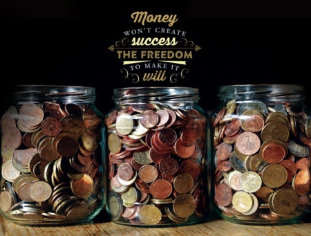 Tablou Motivational - Money Won't Create Success - Img 3