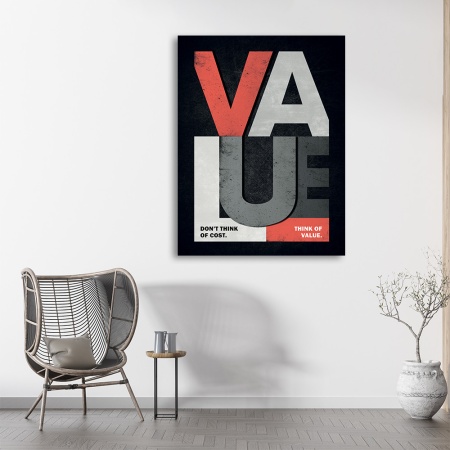 Tablou Motivational - Value - Img 5