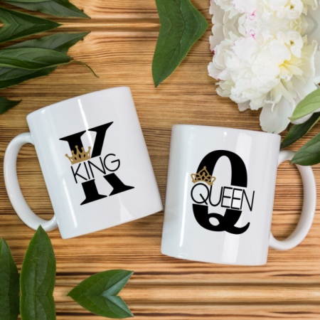 Cani cu Mesaj King And Queen - Img 3