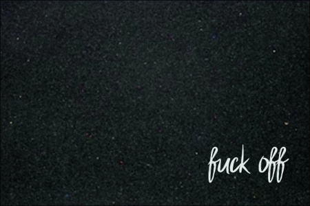 Covor de intrare personalizat - 60x40cm - F**k off - Img 3
